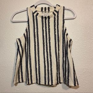 Madewell Texture and Thread Sleeveless Top